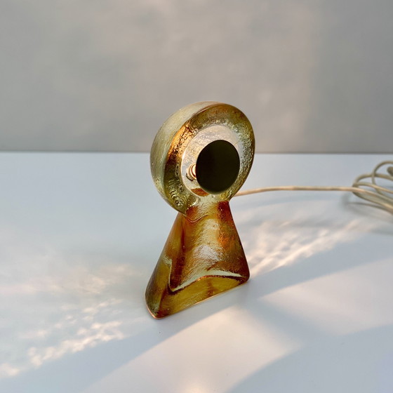 Image 1 of Murano Glass Lamp 80's Design