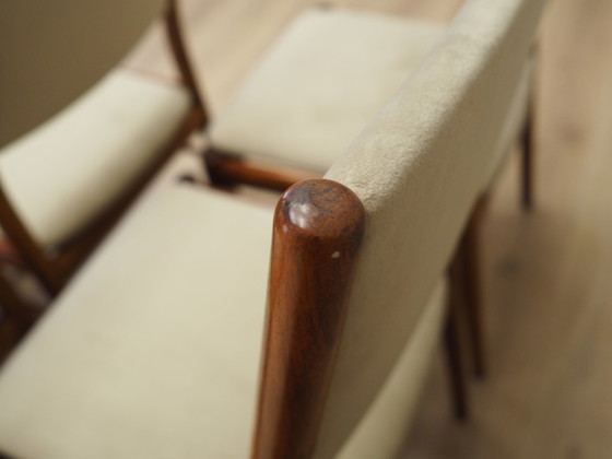 Image 1 of Set Of Six Mahogany Chairs, Danish Design, 1970S, Manufacturer: Skovby Møbelfabrik