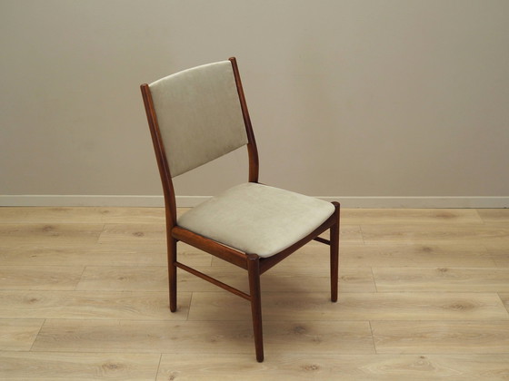 Image 1 of Set Of Six Mahogany Chairs, Danish Design, 1970S, Manufacturer: Skovby Møbelfabrik