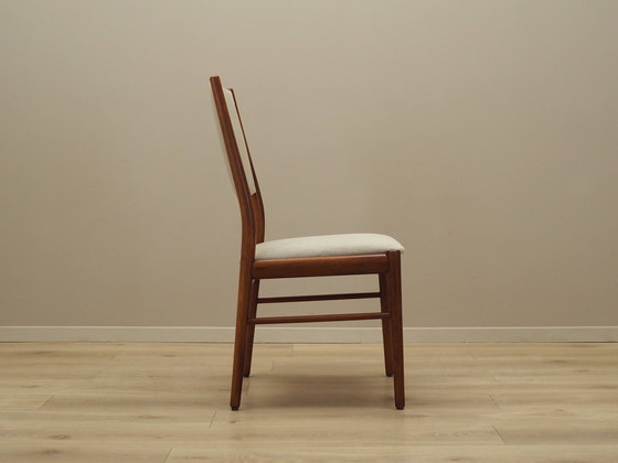 Image 1 of Set Of Six Mahogany Chairs, Danish Design, 1970S, Manufacturer: Skovby Møbelfabrik