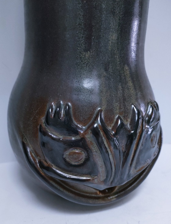 Image 1 of Ceramic Fountain Wall Vintage