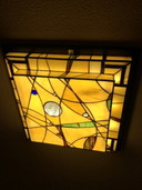 Lampada da soffitto in stile Tiffany