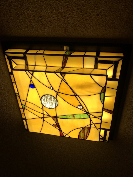 Image 1 of Tiffany Style Ceiling Lamp