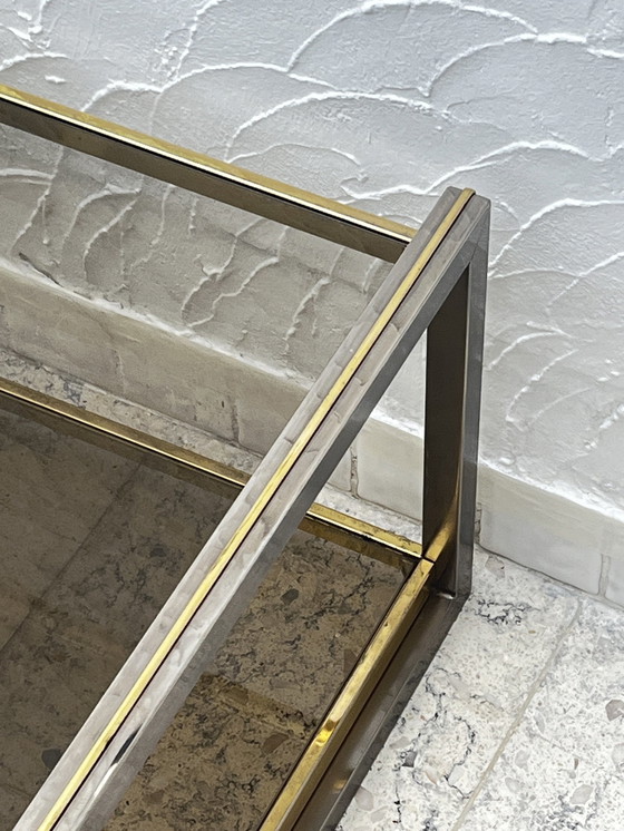 Image 1 of Brass Coffee Table Duo