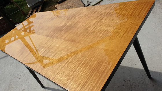 Image 1 of Vintage mid century Rockabilly coffee table