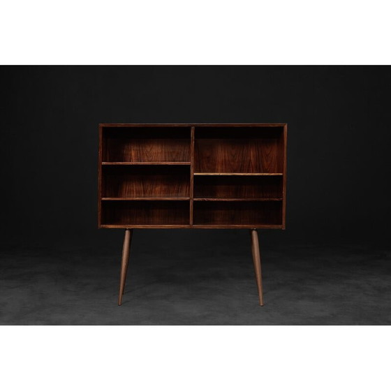 Image 1 of Mid-century Scandinavian rosewood bookcase by Gunni Omann for Omann Jun Møbelfabrik, 1960s