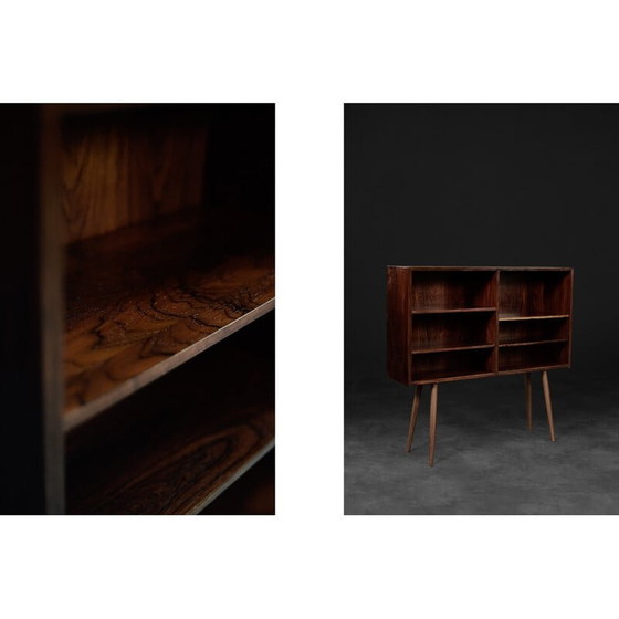 Image 1 of Mid-century Scandinavian rosewood bookcase by Gunni Omann for Omann Jun Møbelfabrik, 1960s