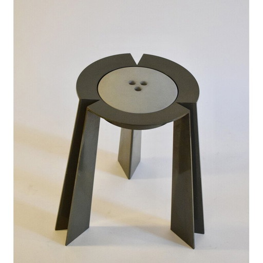 Pair of vintage "Trick" stools by Alessandro Mendini for Vanini, 1988