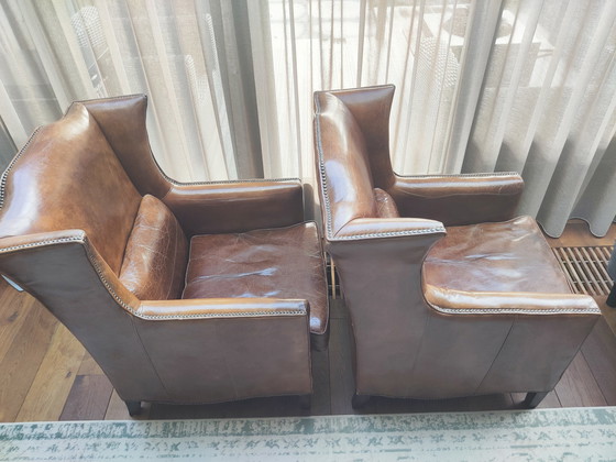 Image 1 of 2 X Coldfield Ear Armchairs