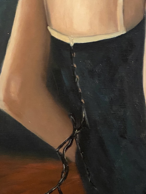 Image 1 of Oil Painting On Linen