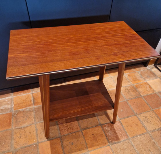 Image 1 of Vintage Side Table / Trolley / Barcart, Serving Cart, Mid - Century