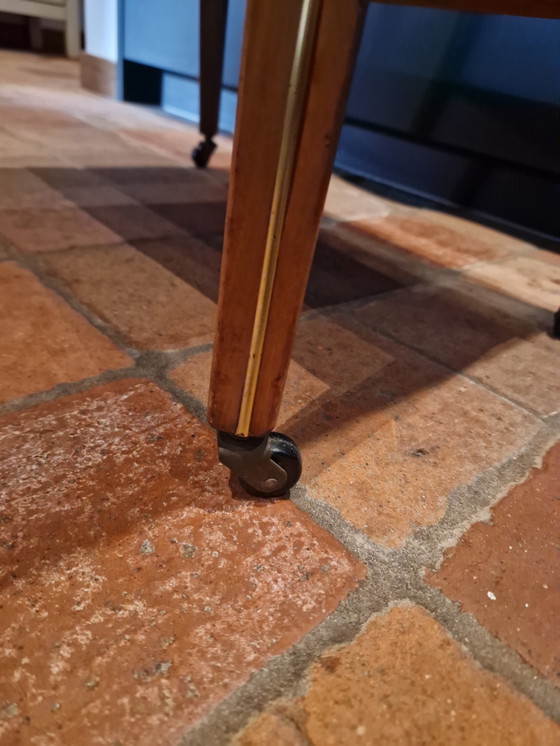 Image 1 of Vintage Side Table / Trolley / Barcart, Serving Cart, Mid - Century