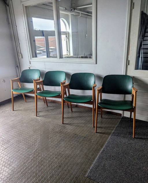 4X Midcentury Dining Chairs 1950S