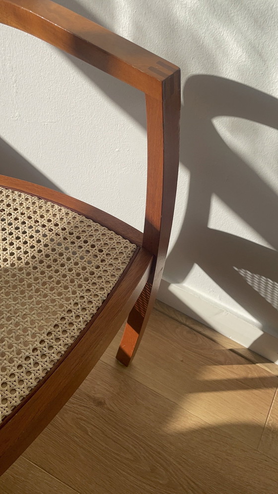 Image 1 of 2x Vintage Rotan Rattan Chairs