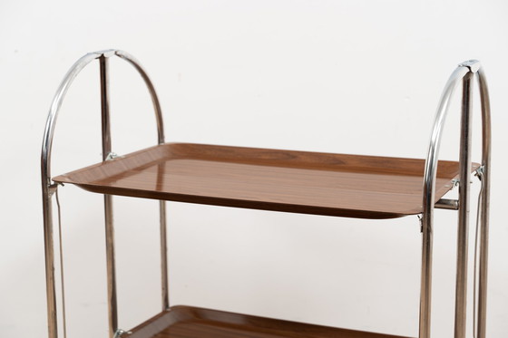 Image 1 of Foldable serving trolley by Bremshey & Co