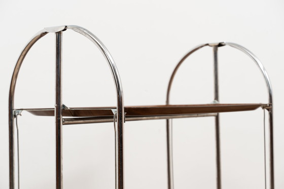 Image 1 of Foldable serving trolley by Bremshey & Co