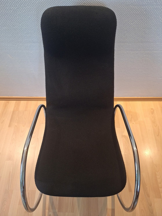 Image 1 of Thonet S826 tubular steel rocking chair / cantilever chair