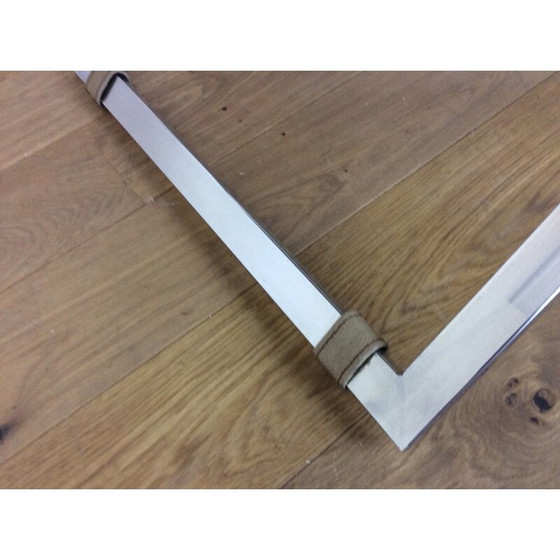 Image 1 of Coppia di tavoli Butlers vintage con struttura a X - anni '60