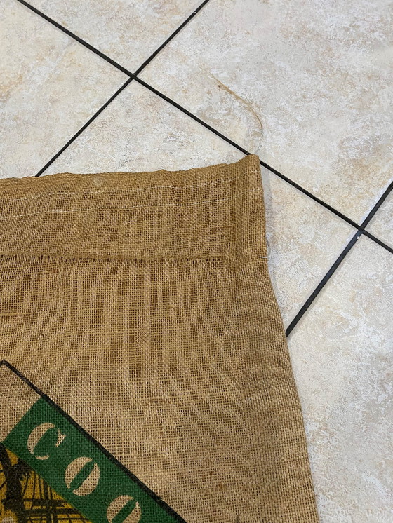 Image 1 of Borsa di tela vintage autentica e antica del Capitano Cook Hawaiian Islands Coffee USA