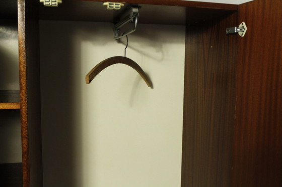 Image 1 of Cassettiera in mogano con libreria anni &#39;70