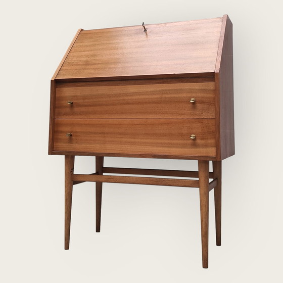 Image 1 of Mid Century secretary