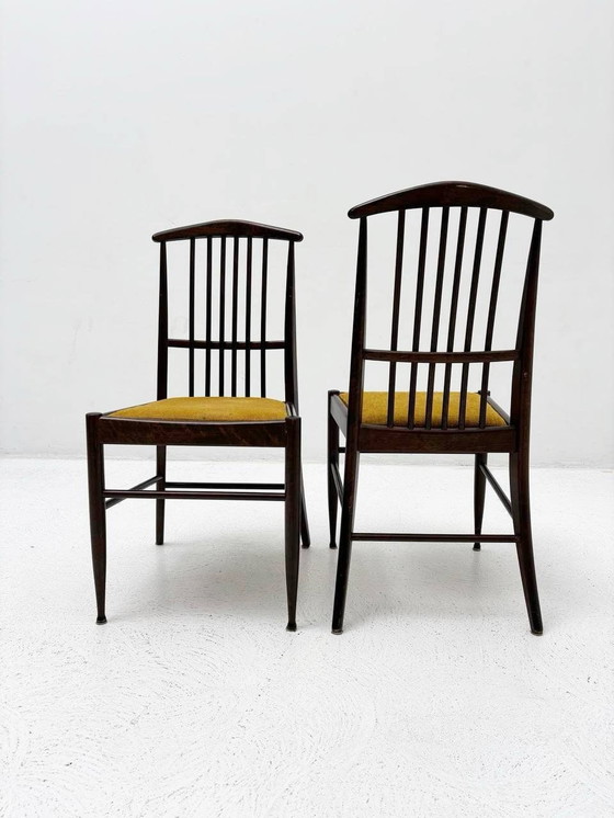 Image 1 of Set of 6 dining chairs by Kerstin Horlin Holmquist for Asko, Finland, 1970s