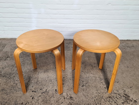 Image 1 of Set Frosta Stools, Ikea 1990S