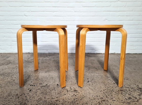 Image 1 of Set Frosta Stools, Ikea 1990S