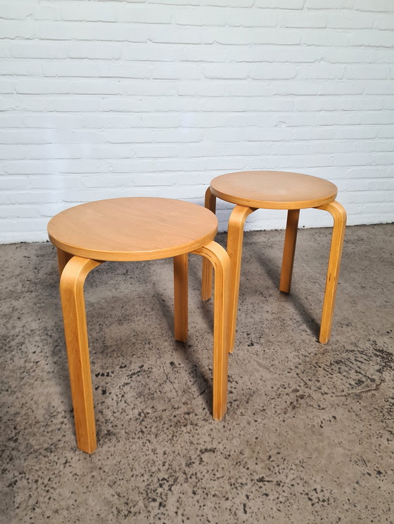 Image 1 of Set Frosta Stools, Ikea 1990S