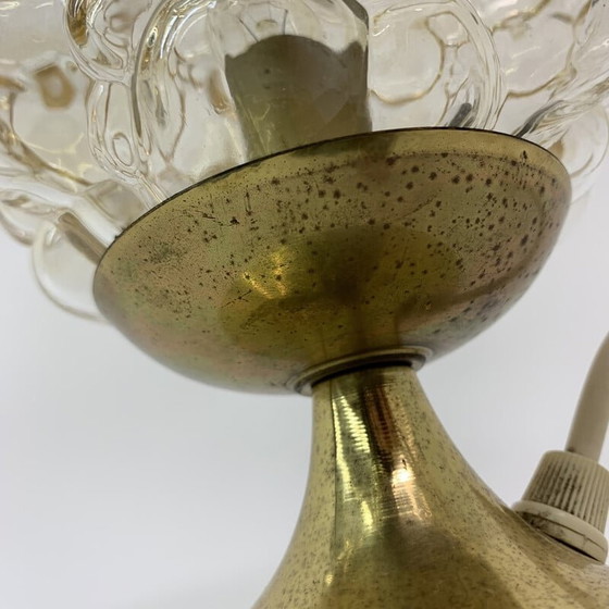 Image 1 of Vintage glass table lamp by Helena Tynell, Germany 1970s