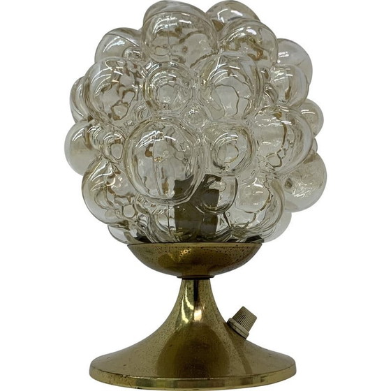 Image 1 of Vintage glass table lamp by Helena Tynell, Germany 1970s
