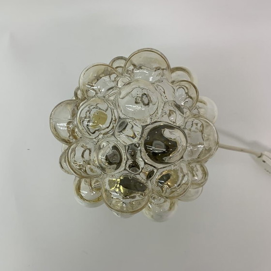 Image 1 of Vintage glass table lamp by Helena Tynell, Germany 1970s