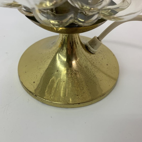 Image 1 of Vintage glass table lamp by Helena Tynell, Germany 1970s