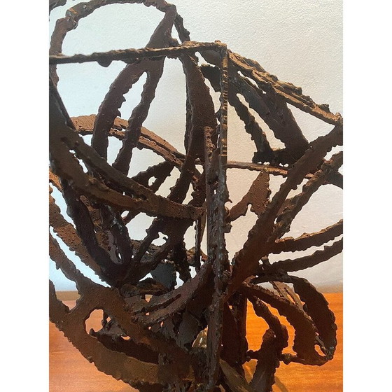 Image 1 of Vintage steel sculpture, 1960
