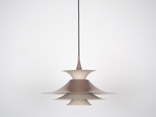 Danish Vintage Pendant Lamp Radius By Erik Balslev, Fog Og Morup, 1977