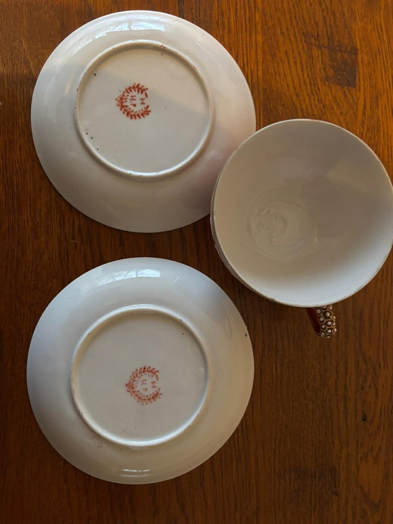 Image 1 of Japanese Satsuma Coffee and Tea Set