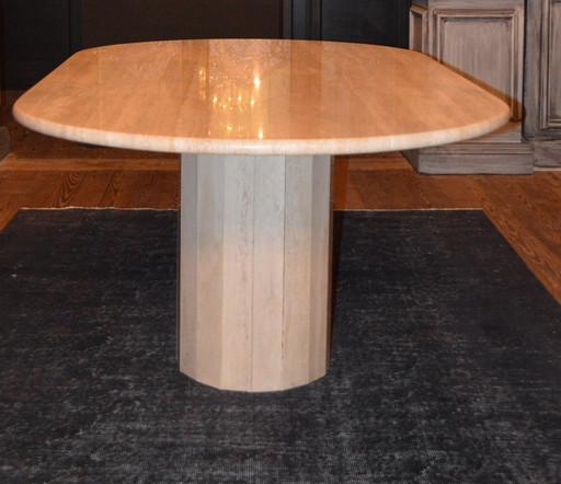 Tavertine Dining Table