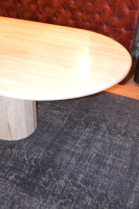 Image 1 of Tavertine Dining Table