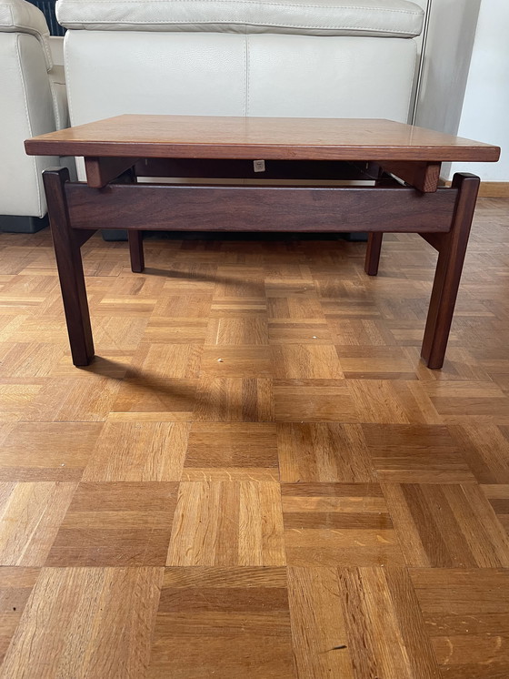 Image 1 of Pastoe "TA04" coffee table by Yngve Ekstrom, Scandinavian teak