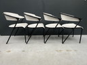 4 80s chairs, Memphis style