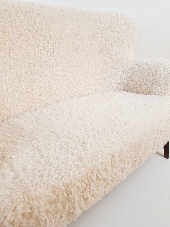 Image 1 of Vintage Artifort Theo Ruth Two-Seater Sofa | Doodle New Upholstered