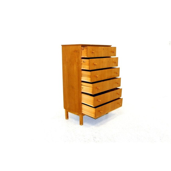 Image 1 of Cassettiera vintage in teak e faggio, Svezia 1960