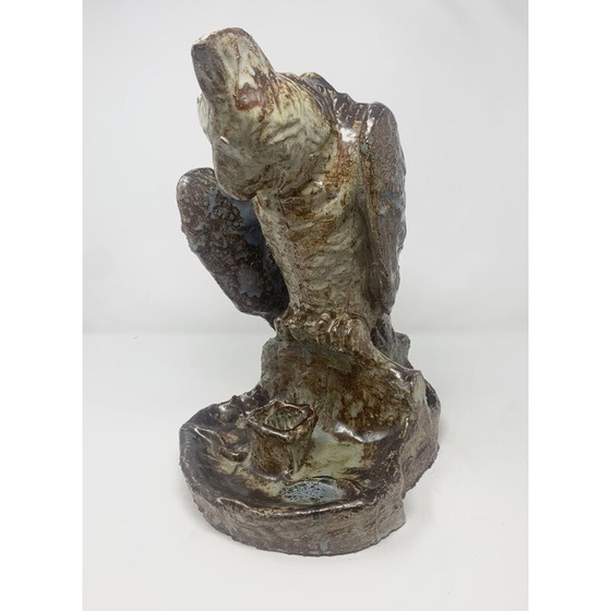 Image 1 of Vintage bird ceramic by Arthur Craco, Belgium 1970