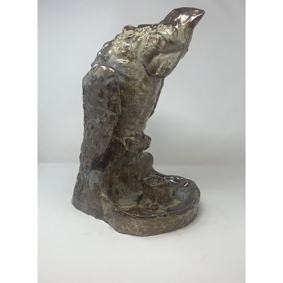 Image 1 of Vintage bird ceramic by Arthur Craco, Belgium 1970