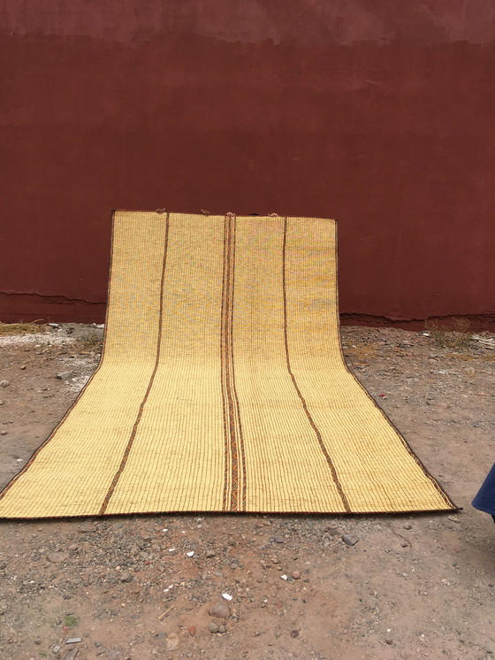 Image 1 of Mauritanian mat Touareg carpet 4.97X 2.65 M