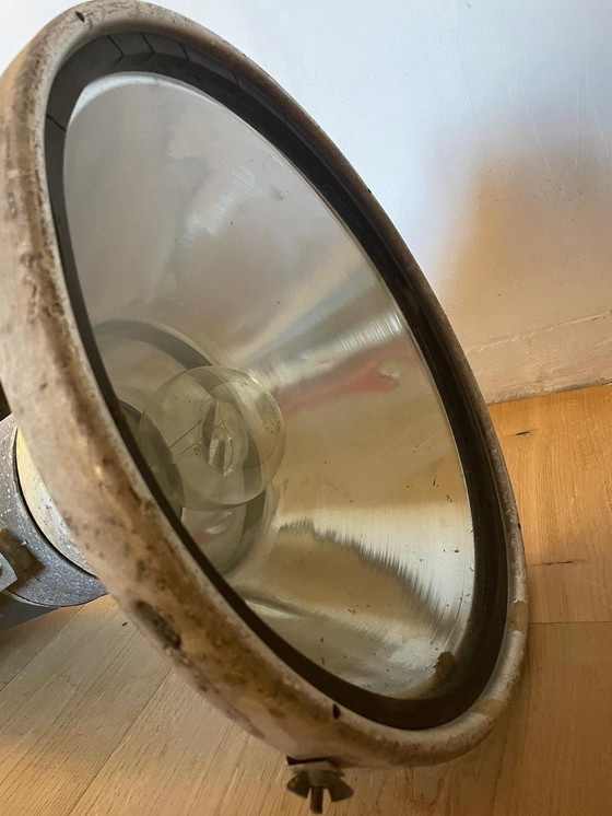 Image 1 of Large industrial lamp of the Veb Narva Kombinat (Ddr)