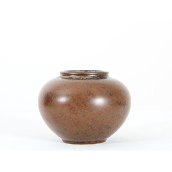 Image 1 of Vaso vintage in ceramica scandinava di Hans Henrik Hansen per Royal Copenhagen, 1960