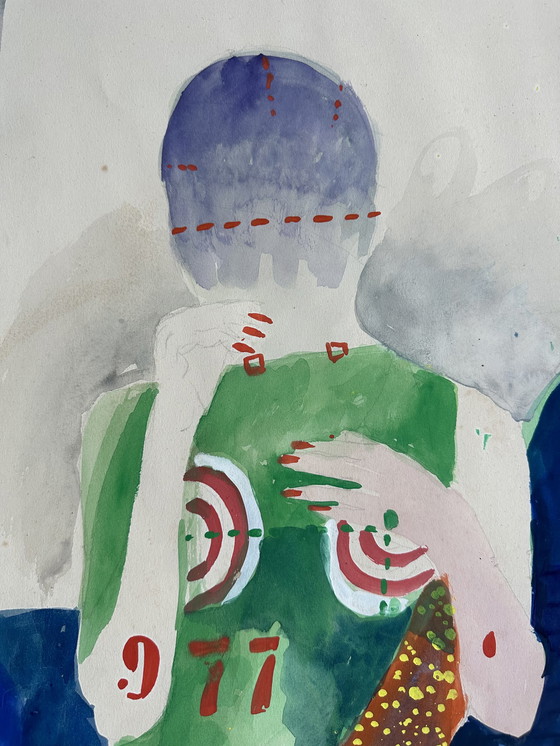 Image 1 of Jaap van der Pol Watercolor/Gouache