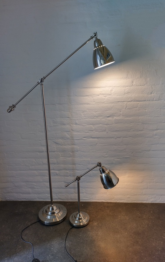 Image 1 of Desk and Floor Lamp - Angling Lamps