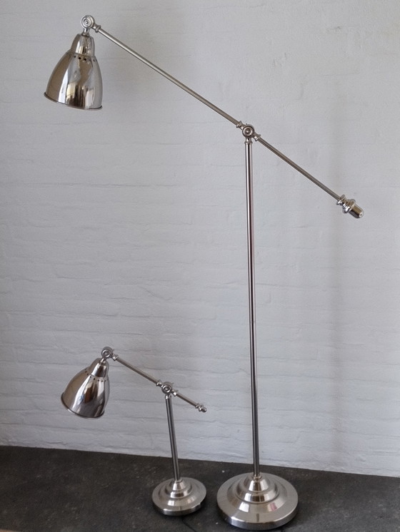 Image 1 of Desk and Floor Lamp - Angling Lamps